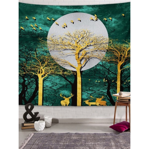 Night Scene - 145*130cm - Printed Tapestry UK