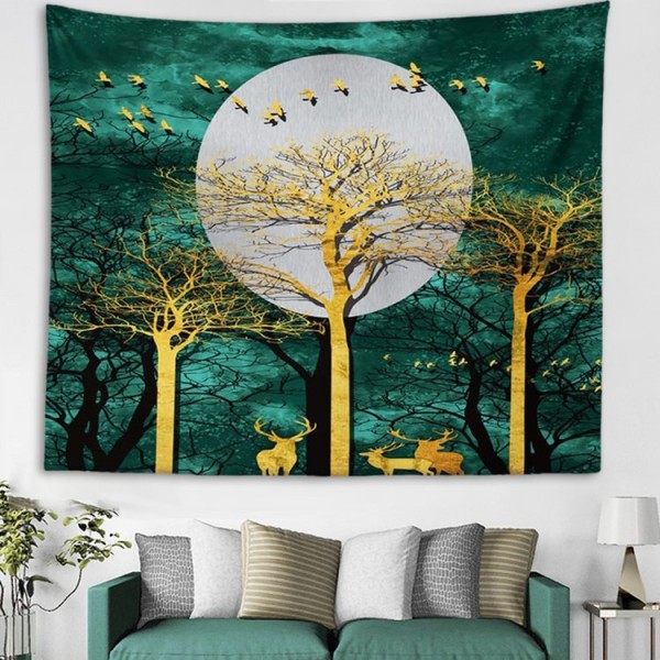 Night Scene - 145*130cm - Printed Tapestry UK
