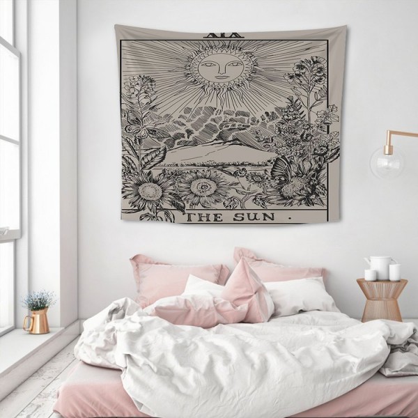 The Sun - 130*145cm - Printed Tapestry UK