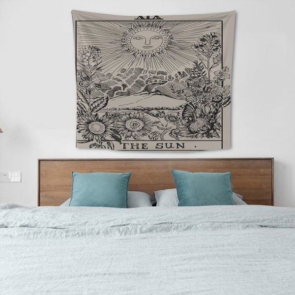 The Sun - 130*145cm - Printed Tapestry UK