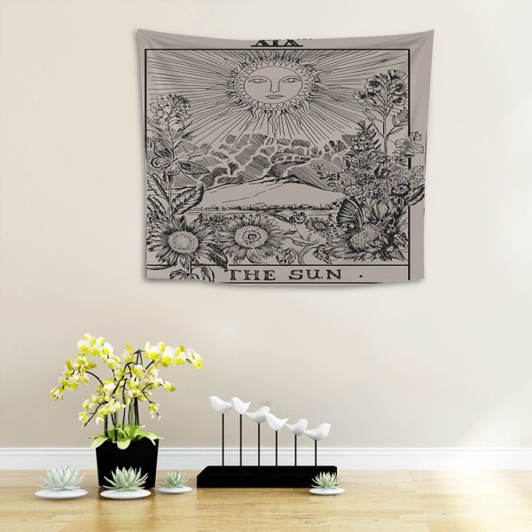 The Sun - 130*145cm - Printed Tapestry UK