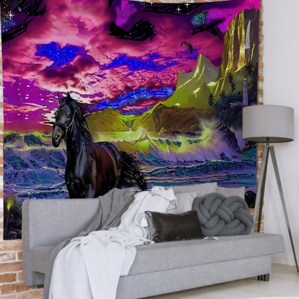 Galloping Horse - 145*130cm - Printed Tapestry UK