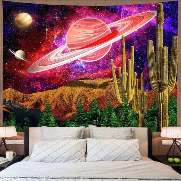 Planet - 145*130cm - Printed Tapestry UK
