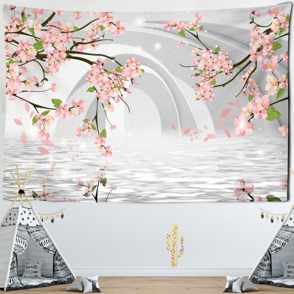Peach Blossom - 145*130cm - Printed Tapestry UK