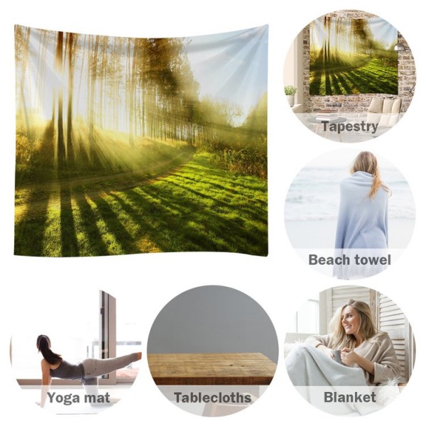 Summer Woods - 100*75cm - Printed Tapestry UK