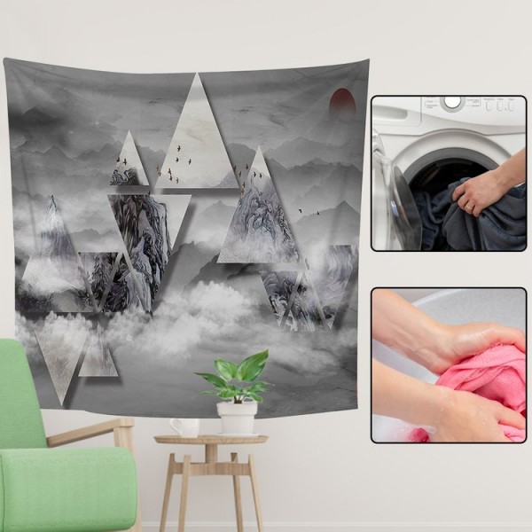 Triangles Landscape - 100*75cm - Printed Tapestry UK