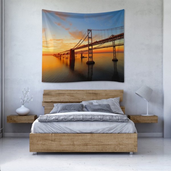 Sea Bridge - 100*75cm - Printed Tapestry UK