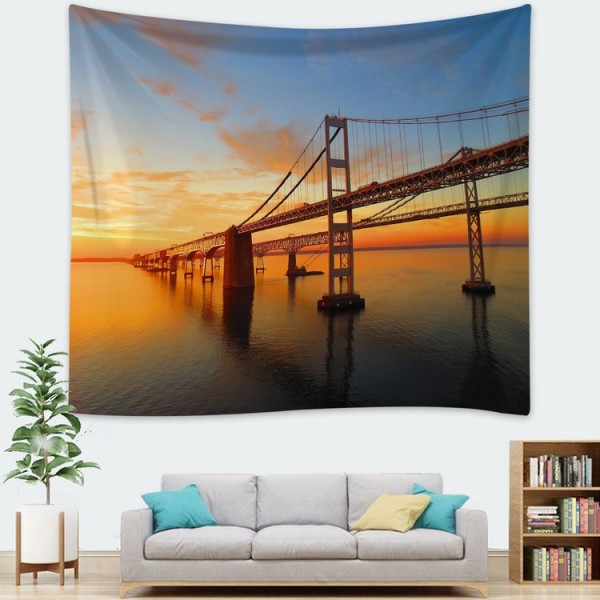 Sea Bridge - 100*75cm - Printed Tapestry UK