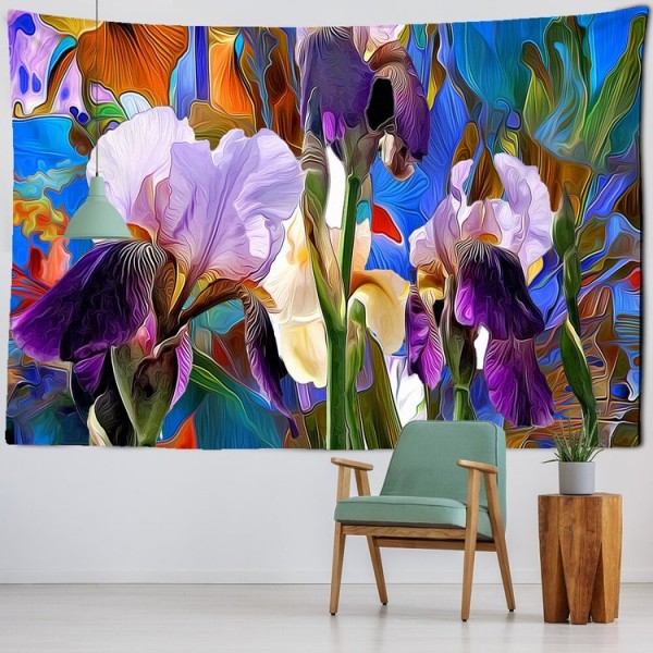 Flower - 100*75cm - Printed Tapestry UK