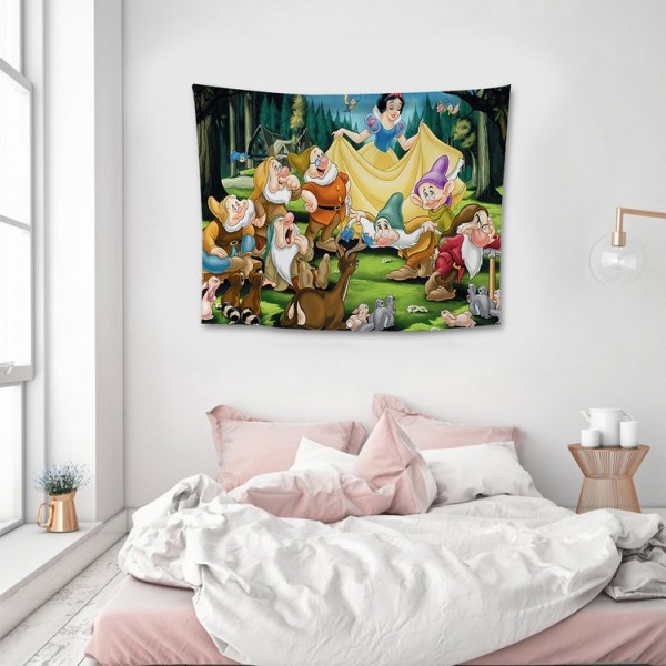 Seven Dwarfs - 100*75cm - Printed Tapestry UK