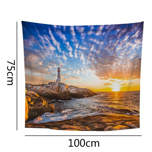 Lighthouse - 100*75cm - Printed Tapestry UK