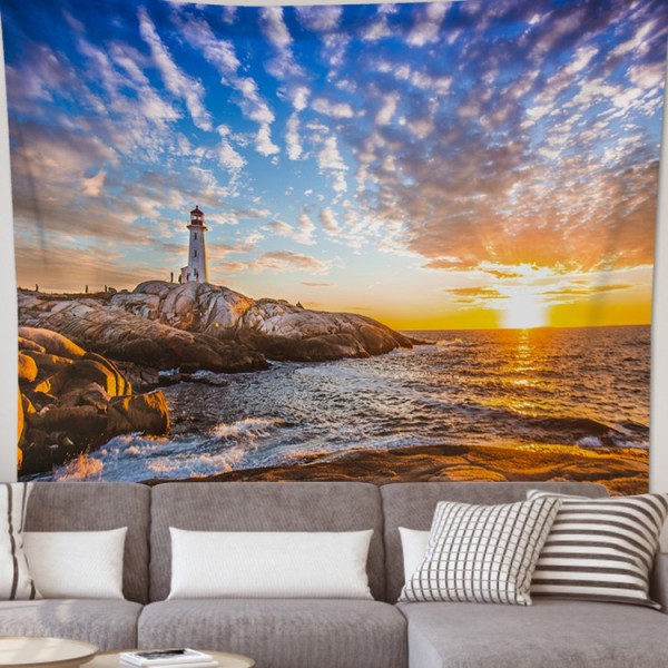 Lighthouse - 100*75cm - Printed Tapestry UK