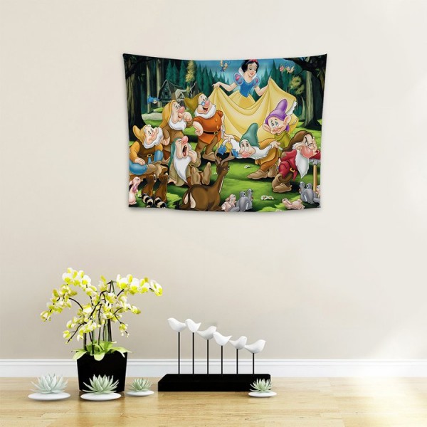 Seven Dwarfs - 100*75cm - Printed Tapestry UK