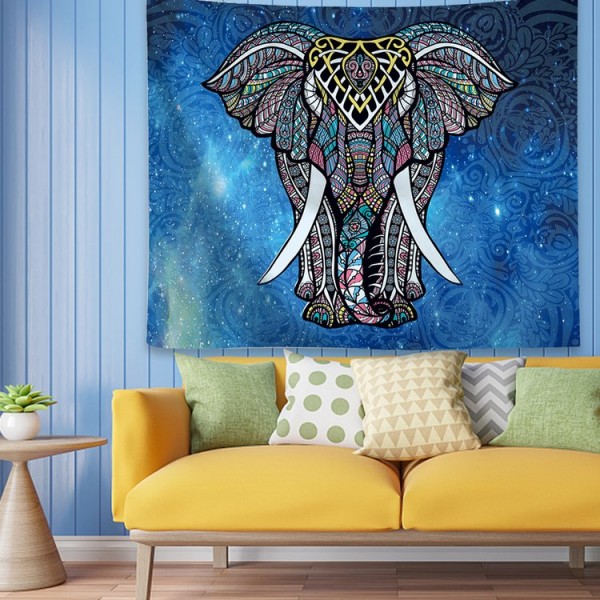 Elephant - 100*75cm - Printed Tapestry UK