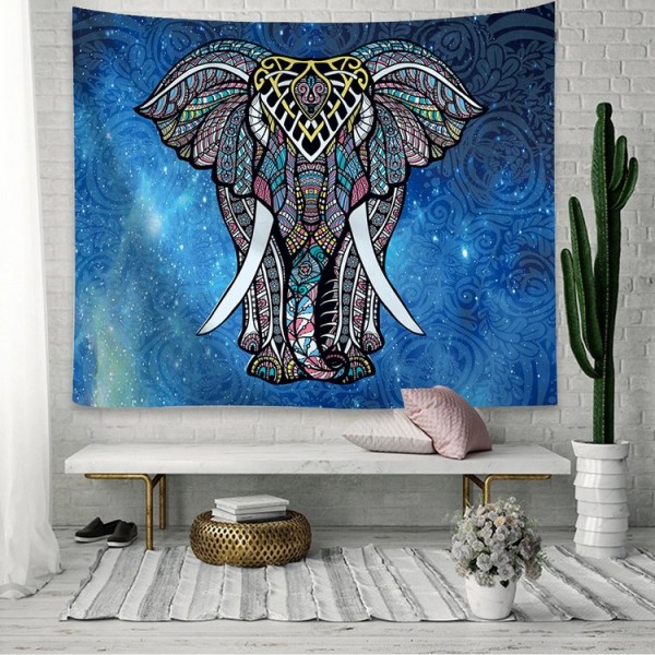 Elephant - 100*75cm - Printed Tapestry UK