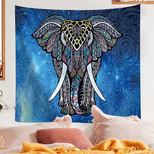 Elephant - 100*75cm - Printed Tapestry UK