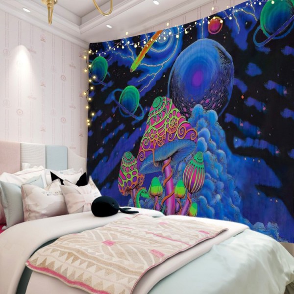 Mushroom - 100*75cm - Printed Tapestry UK