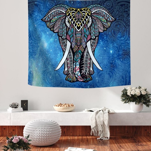 Elephant - 100*75cm - Printed Tapestry UK