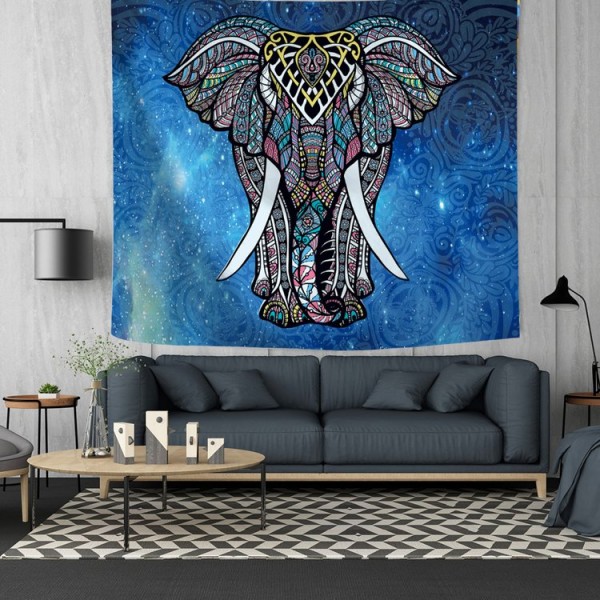 Elephant - 100*75cm - Printed Tapestry UK