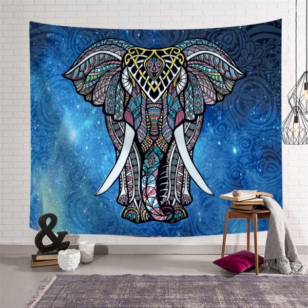 Elephant - 100*75cm - Printed Tapestry UK