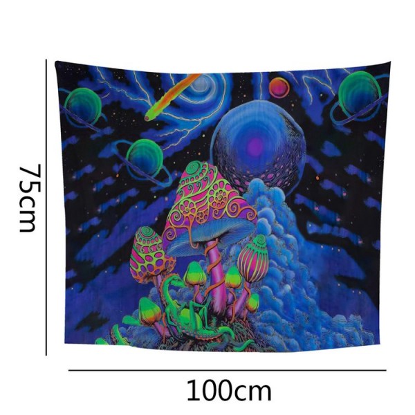 Mushroom - 100*75cm - Printed Tapestry UK