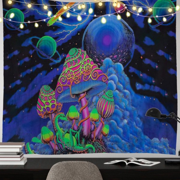 Mushroom - 100*75cm - Printed Tapestry UK
