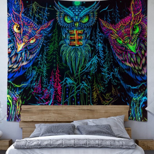 Owl - 100*75cm - Printed Tapestry UK
