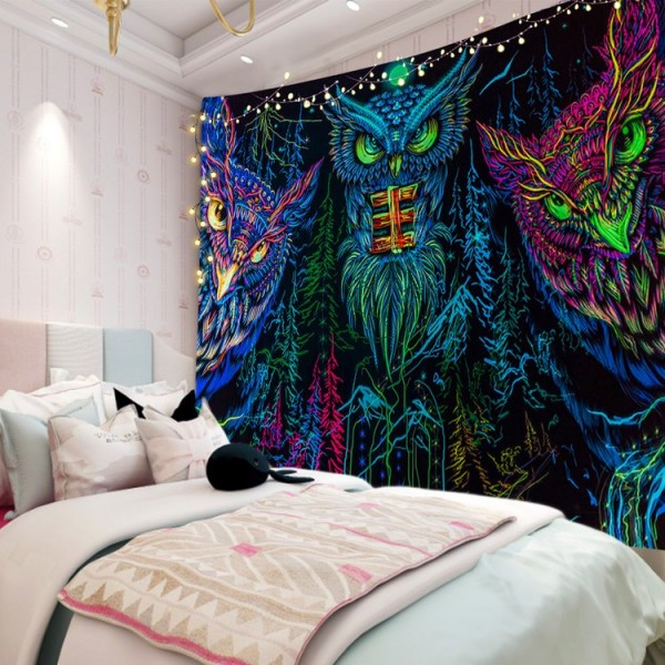 Owl - 100*75cm - Printed Tapestry UK