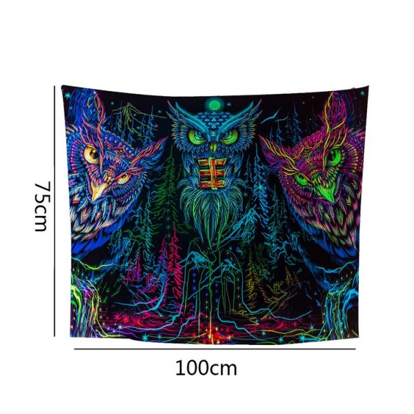 Owl - 100*75cm - Printed Tapestry UK