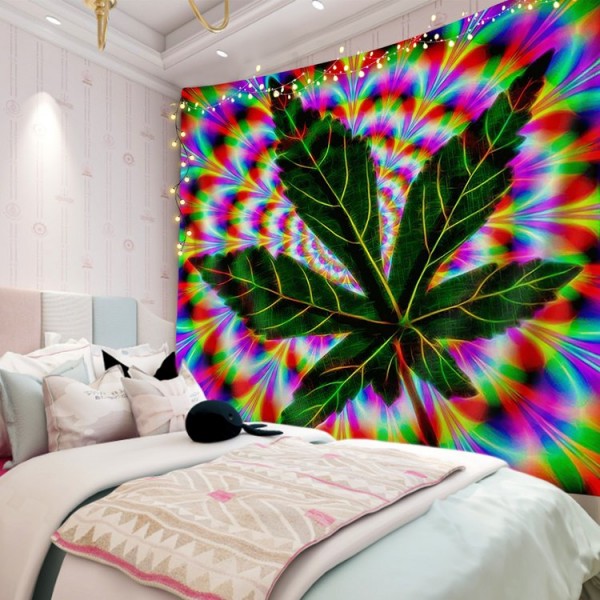 Maple Leaf - 100*75cm - Printed Tapestry UK