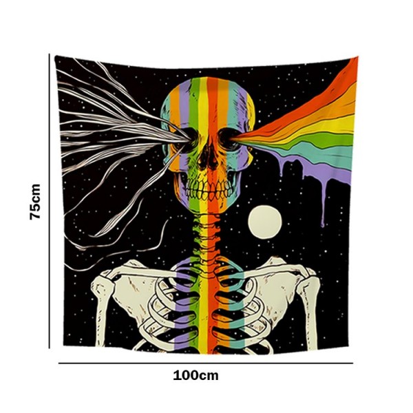 Skeleton - 100*75cm - Printed Tapestry UK