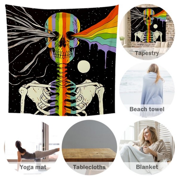 Skeleton - 100*75cm - Printed Tapestry UK