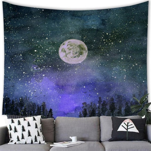 Moon - 100*75cm - Printed Tapestry UK