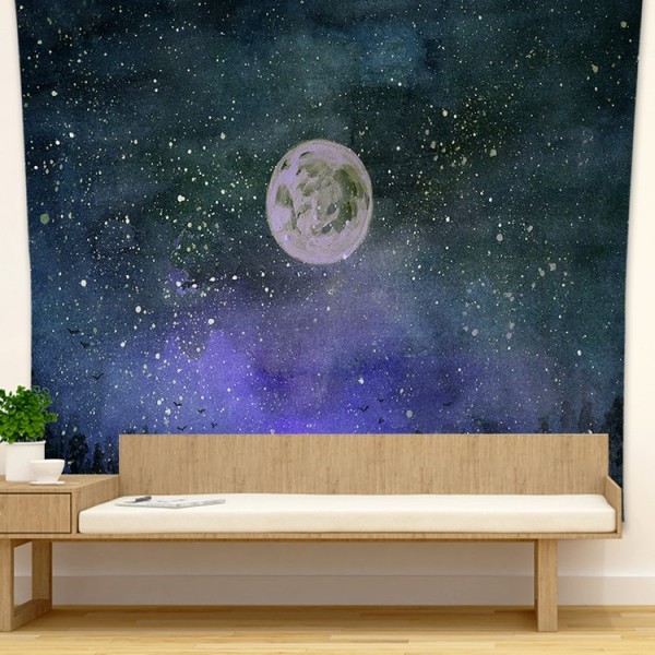 Moon - 100*75cm - Printed Tapestry UK