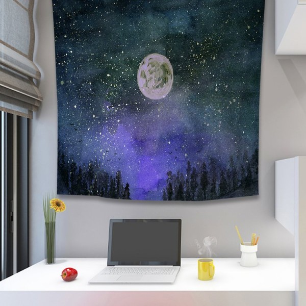 Moon - 100*75cm - Printed Tapestry UK