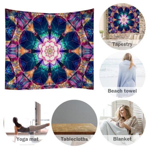 Flowers - 100*75cm - Printed Tapestry UK