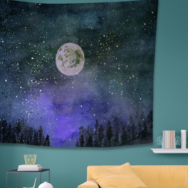 Moon - 100*75cm - Printed Tapestry UK