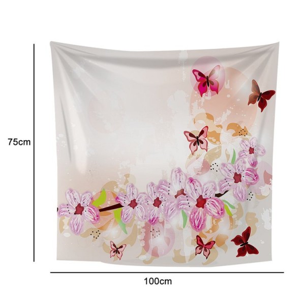 Peach Blossom Branch - 100*75cm - Printed Tapestry UK