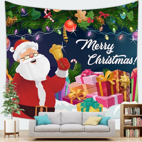 Merry Christmas Holiday - 100*75cm - Printed Tapestry UK