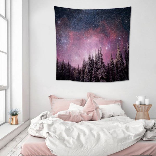 Pink Galaxy - 100*75cm - Printed Tapestry UK