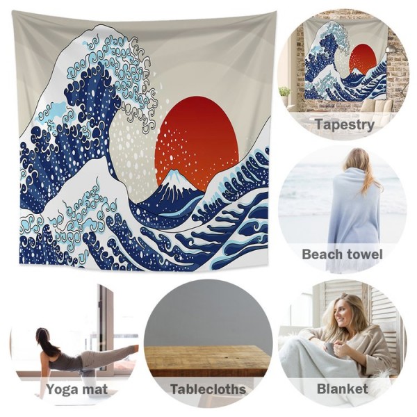 Sun Waves - 100*75cm - Printed Tapestry UK