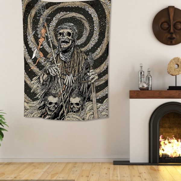Skull - 75*100cm - Printed Tapestry UK