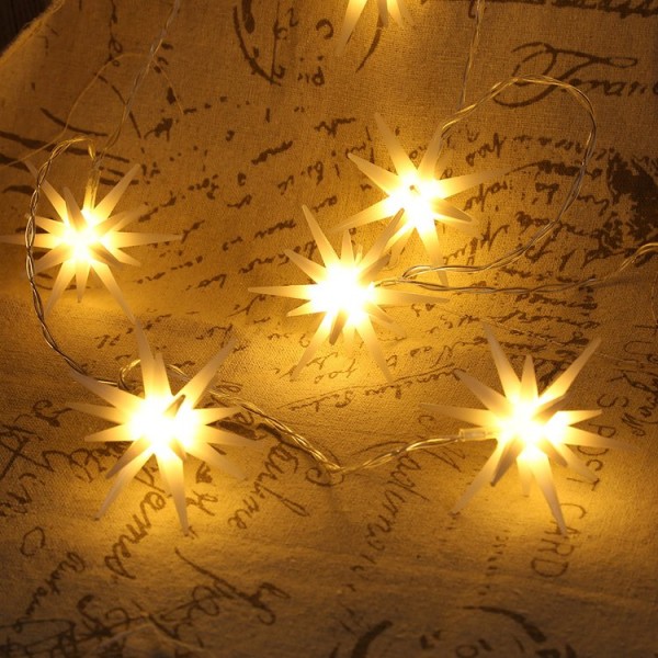 Star Fairy Lights 10/20LED Christmas Wedding Bedroom Holiday Wedding Decor UK