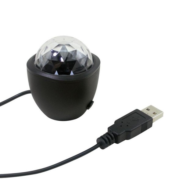LED Magic Ball Lamp USB Disco Bar Party Music Stage Projector Effect Lights UK