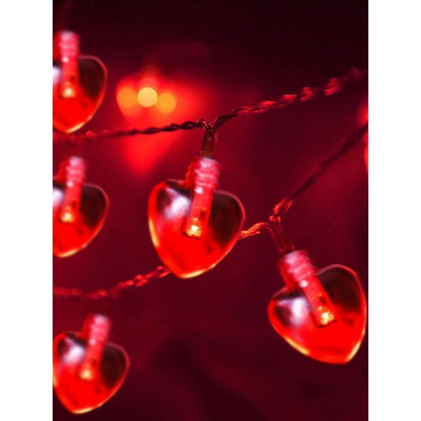 Love Shape String Hanging Lights UK