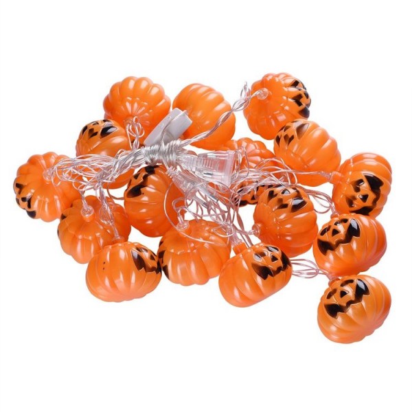 16LED 3D Pumpkin String Lights UK