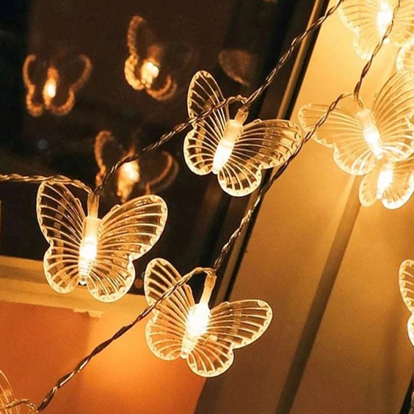 20 LED Butterfly String Light UK