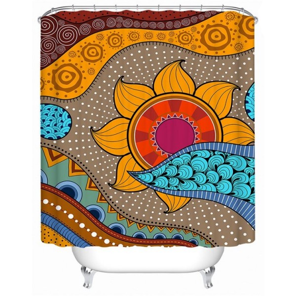 Tribal African - Print Shower Curtain UK