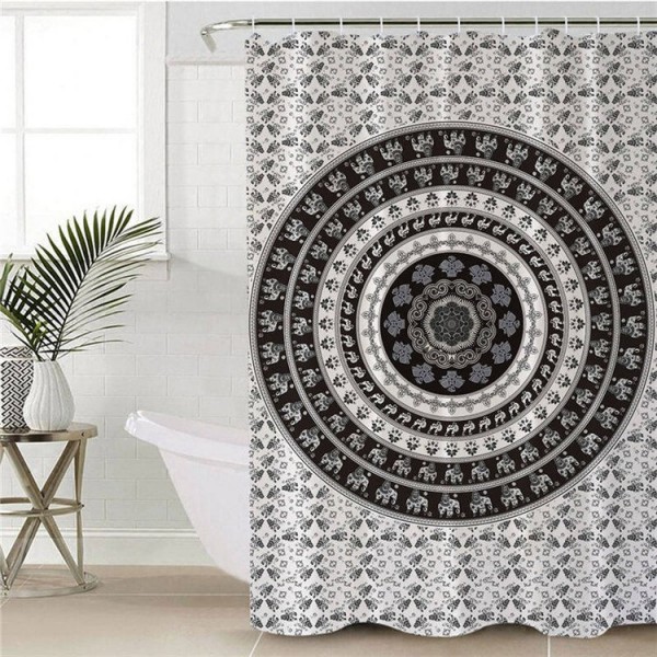 Mandala - Print Shower Curtain UK