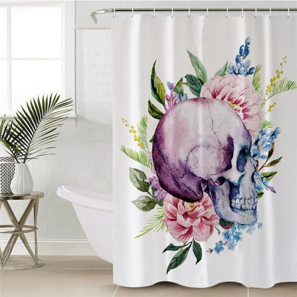 Sugar Skull - Print Shower Curtain UK